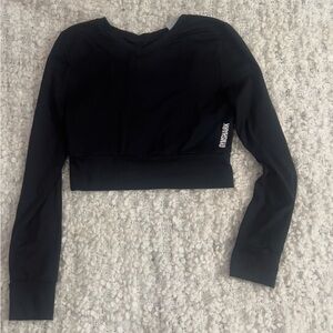 Gymshark Black Long Sleeve Top